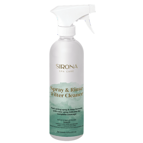 Sirona Spa Care Spray and Rinse Filter Cleaner ( 16 oz )