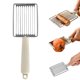 thumbnail image 2 of Multifunctional Egg Slicer, Stainless Steel Tomato Slicer Cutter with Ergonomic Handle, Portable Kitchen Gadget for Boiled Eggs, Cheese, Luncheon Meat, 2 of 7