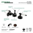 thumbnail image 4 of Kingston Brass KS1165WLL Robinet de Lavabo à Large Diffusion avec Bonde en Laiton, 4 of 4