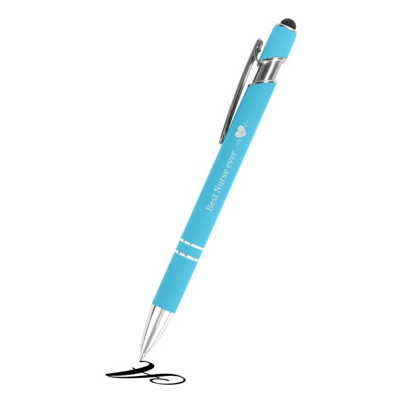 Bolígrafo Pen VZXMKA Nurse, azul claro, para mujer, 14 cm de largo