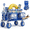 Blue&White, variant on Sekey Heavy Duty Beach Wagon 200L Capacity, 9" Sand-Proof Wheels
