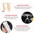 thumbnail image 3 of 1pc Foldable Noodle Hanger Air-dried Noodles Rack Noodle Drying Rack (White), 3 of 6