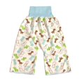 thumbnail image 5 of Pantalones de pañales lavables absorbentes impermeables y cómodos 2 en 1, pantalones cortos de falda de pañal de algodón puro para niños y bebés, 5 of 5