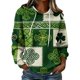 thumbnail image 1 of Camisetas de Manga Larga para las Mujeres Moda Impresa Sudadera con Capucha para las Mujeres, Top de Manga Larga Casual con Cuello Redondo, 1 of 5