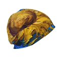 thumbnail image 2 of KLL Whimsical Sunflowers Night Sky Winter Fall Beanie Knit Hats for Men & Women - Warm & Soft Stylish Toboggan Caps for Cold Weather, 2 of 6