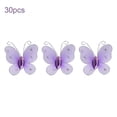 thumbnail image 1 of Oubit Mesh Butterfly Decor,30pcs Wired Mesh Glitter Mesh Glitter Butterfly Wired Mesh Crafts Built for Precision, 1 of 6