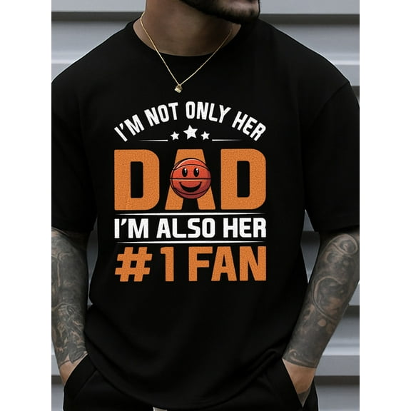 100% cotton Basketball Dad mens black Funny Unisex Shirt Graphic Tee tshirts Unique Design Unisex Shirt Short Sleeve tshirts Retro Unisex Shirt Crewneck tshirts Funny Unisex Shirt Crewneck tshirts