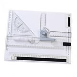HILABEE A4 Drawing Board Drafting Table, Portable Square Clamps ...