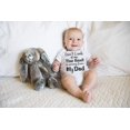 thumbnail image 4 of Don't Look At Me That Smell Is Coming From Daddy - Funny Baby Essentials Bodysuit - Baby Romper (Newborn, White), 4 of 4