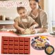 thumbnail image 2 of Kitchen Silicone Round Waffles Pan Cake Chocolate Baking Mould Tray, 2 of 5
