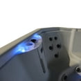 thumbnail image 6 of Spark 7‑Person 35‑Jet Plug & Play Hot Tub – 120V/240V, Stainless Steel Heater, Ozone System, Waterfall & LED Lighting (Gray), 6 of 15