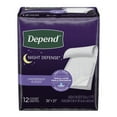 Depend Underpads/Disposable Incontinence Bed Pads for Adults, Kids, and