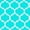 Teal, variant on decorUhome Fitted Vinyl Tablecloth Rectangular 30"×72"in(90"×197"cm), Waterproof Wipeable PVC Table Cover, Moroccan, Grey, For Indoor or Outdoor
