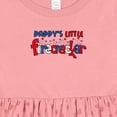 thumbnail image 4 of Inktastic Daddy's Little Firecracker Girls Baby Dress, 4 of 5