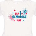 thumbnail image 4 of Inktastic My 1st Memorial Day Boys or Girls Long Sleeve Baby Bodysuit, 4 of 5