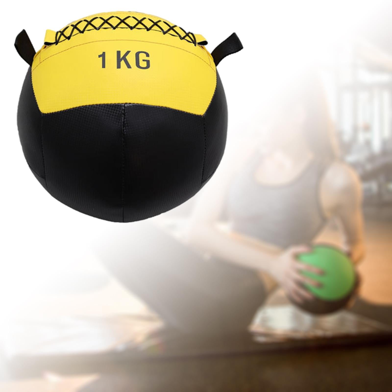 DimyFew Non - Slip Wall Mounted Exercise Ball for Weightlifting , Plyometrics , Cross