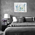 thumbnail image 6 of Bathroom Floral Wall Art Flower Seashell Bathroom Wall Decor Farmhouse Watercolour Flower Pictures Country Bathroom Canvas Painting Framed Artwork for Bathroom Kitchen Bedroom Living Room 16"x12", 6 of 6