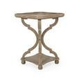 thumbnail image 3 of Dianelly French Country Accent Table with Square Top, Natural, 3 of 7