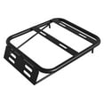 thumbnail image 2 of Kuntesetty Generic Motorcycle Rear Luggage Rack Backrest Storage Box Rack Extension Bracket Black, 2 of 9