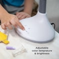 thumbnail image 4 of Verilux SmartLight Full Spectrum LED Desk Lamp with Adjustable Brightness, Flexible Gooseneck and Integrated USB Charging Port - Reduces Eye Strain and Fatigue - Ideal for Readers, Artists, Crafters, 4 of 7