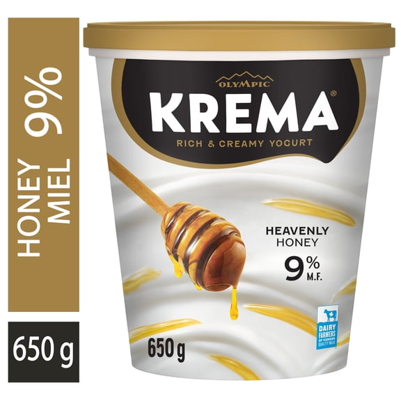 Olympic Yogourt Krema au miel 9&nbsp;%
