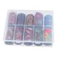thumbnail image 1 of Pegatinas de uñas Allinless de flores 10 piezas, 1 of 3