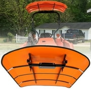HECASA Tuff Top Tractor Canopy Orange Cover for Kubota Kioti Agco ROPS 48-3/8" X 48-3/8" - Add About 4'' to Height of Tractor
