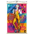 thumbnail image 3 of DC Comics Movie - Birds of Prey - Harley Quinn - Hammer Wall Poster with Wooden Magnetic Frame, 22.375" x 34", 3 of 3