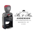 thumbnail image 1 of Printtoo Personalized Black Self Inking Future Address Heavy Duty Stamp Custom Rubber Stamper-45 mm, 1 of 6