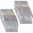 thumbnail image 1 of 30 Pcs A6 Document Pouch / File Bag Plastic Pvc Mesh Zip Filing Cabinet Folder, 1 of 5