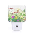 thumbnail image 1 of Fotbe Plants and Insects Luz Nocturna LED, Luz de Noche con Sensor de Luz Natural de Anochecer a Amanecer, Se Enchufa a la Pared, Blanco Cálido 0.5W-UK, 1 of 7