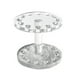 thumbnail image 1 of 1 soporte redondo para bolígrafos de gel UV, soporte para bolígrafos de gel UV (plateado transparente)., 1 of 6