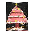 thumbnail image 2 of Ftwytp Christmas Decoration Hanging Cloth, Holiday Tree Background Cloth, Festive Patterns for Party Decor & Gift, Perfect for Living Room, Dining Table & Home, Creates Christmas Mood, 2 of 2