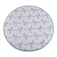 thumbnail image 2 of DOLITY Round Carpet Tea Table Living Room Area Rug Kids Play Mat Flamingo 120cm, 2 of 9