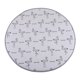 thumbnail image 2 of Alfombra redonda Baoblaze Con Estampado Vintage Cactus 100cm, 2 of 8