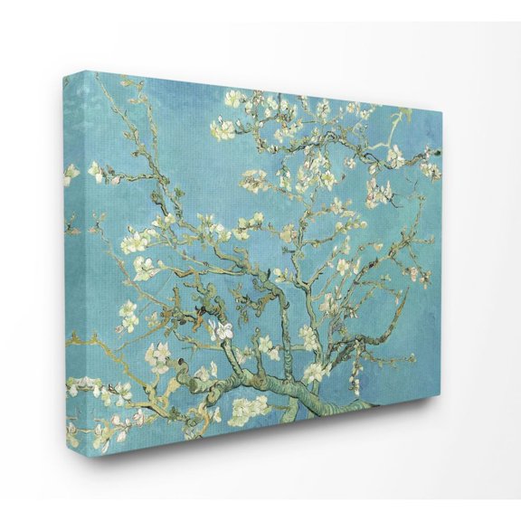 The Stupell Home Decor Collection Van Gogh Almond Blossoms Post Impressionist Painting Canvas Wall Art