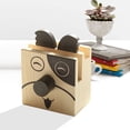 thumbnail image 3 of Portalápices de madera Brillar alce/gato/cachorro organizador de almacenamiento ordenado Electrónica, 3 of 5