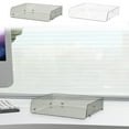 thumbnail image 1 of Xihbxyly Organizador de Escritorio Acrílico, Apilable, con Múltiples Compartimentos, Transparente y Visible, Material Duradero, Ideal para Oficina y Hogar, Estable y Antideslizante, Tamaño 32,5 X 25, 1 of 7