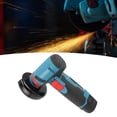 thumbnail image 1 of 12V Mini Angle Grinder, Brushed Motor, Portable and Versatile, ABS and Stainless Steel Construction, Rechargeable Lithium Battery, for Polishing, Cutting, Grinding, 1 of 8
