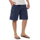 thumbnail image 4 of Pantalones cortos de verano para hombres INSPIRE CHIC para el Día del Padre, con cordón elástico en la cintura, sólidos, para la playa y la natación, 32 Azul oscuro, 4 of 6