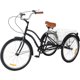 thumbnail image 1 of Tricicleta Urbana R24 Centurfit Canasta Trasera Negra 150kg Vintage, 1 of 6