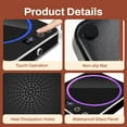 thumbnail image 6 of BN-LINK Coffee Mug Warmer with Light, Electric Cup Warmer for Desk with 3 Temperature Settings, Auto Shut Off, Beverage Warmer for Heating Coffee, Milk, Tea and Hot Chocolate(Black), 6 of 9