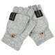 thumbnail image 1 of EeaseMX 1 par de guantes calefactables USB para invierno, guantes térmicos de medio dedo para tejer., 1 of 8