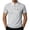 White, variant on Oalirro Men's Short Sleeve Polo Shirt | Casual Slim Fit Tee with Collar & Chest Pocket for Daily