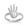 thumbnail image 1 of Hand of the Bride Cubic Zirconia Ring Sterling Silver 925, 1 of 3