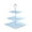 Z2-Blue, variant on JWDX Cake Stand Clearance! Three-Tier Cake Stand, Three-Tier Fruit Plate, Afternoon Tea Plate H, Cake Stand Fruit Dried Stand Dessert Stand Dessert Fruit Stand Set Plastic Housekeeping & Organizers