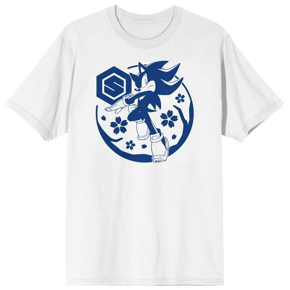 Sonic the Hedgehog Modern Character Mens White Graphic Tee - M