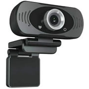 TEZL Full HD 1080p Plug & Play Webcam - 30fps Video Frame Rate, Built in Noise Isolating Mic, Manual Focus Adjustment,