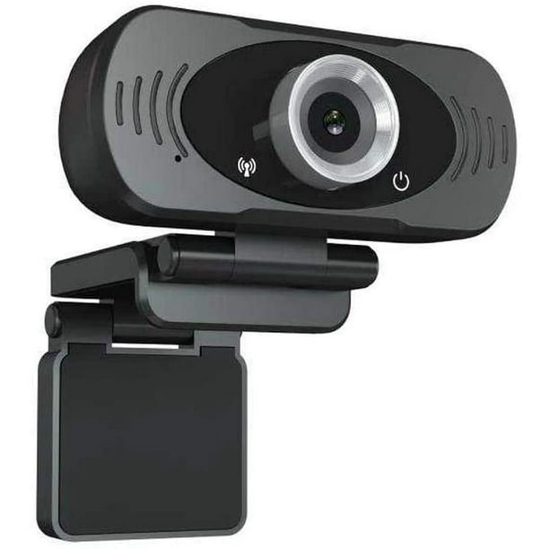 TEZL Full HD 1080p Plug & Play Webcam - Fréquence d'Images Vidéo de 30 Images par Seconde, Microphone Isolant le Bruit Intégré, Réglage Manuel de la Mise au Point,