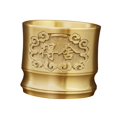 thumbnail image 4 of Taza de Latón Sunnimix Taza de Té China Esculpida Adorno de Agua Antiguo para Decoración de Escritorio, 4 of 8